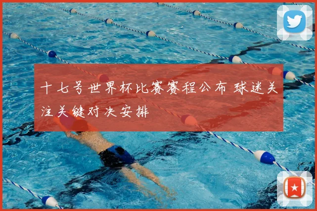 十七号世界杯比赛赛程公布 球迷关注关键对决安排